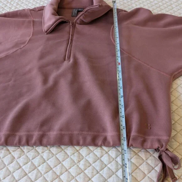 Sweaty Betty Sandwashed Half Zip Pullover size XL - Picture 7 of 7